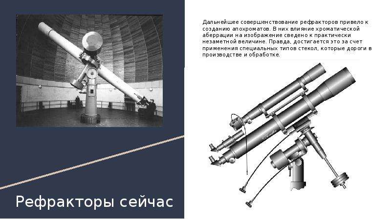 Презентация о телескопах