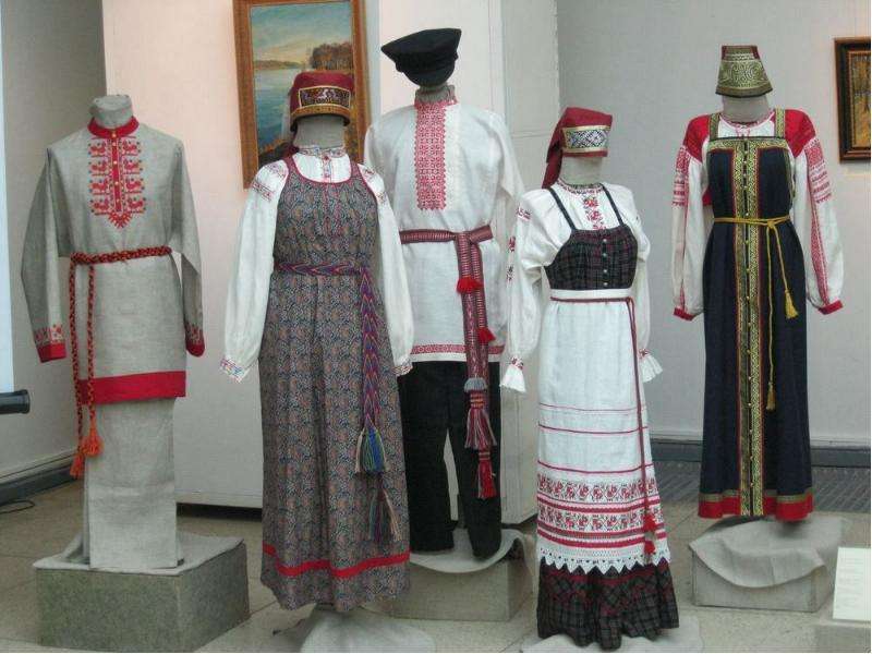 Старинный московский свадебный костюм