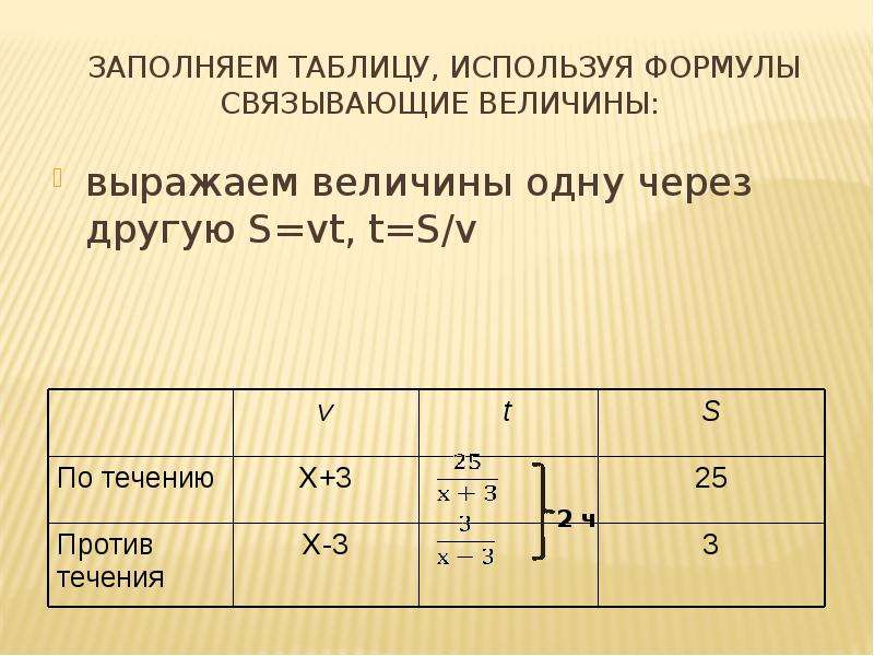 Используя формулу пути s vt найдите