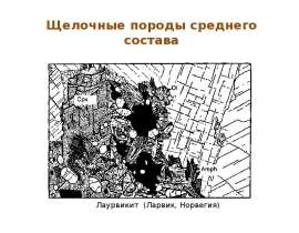Щелочные породы среднего состава