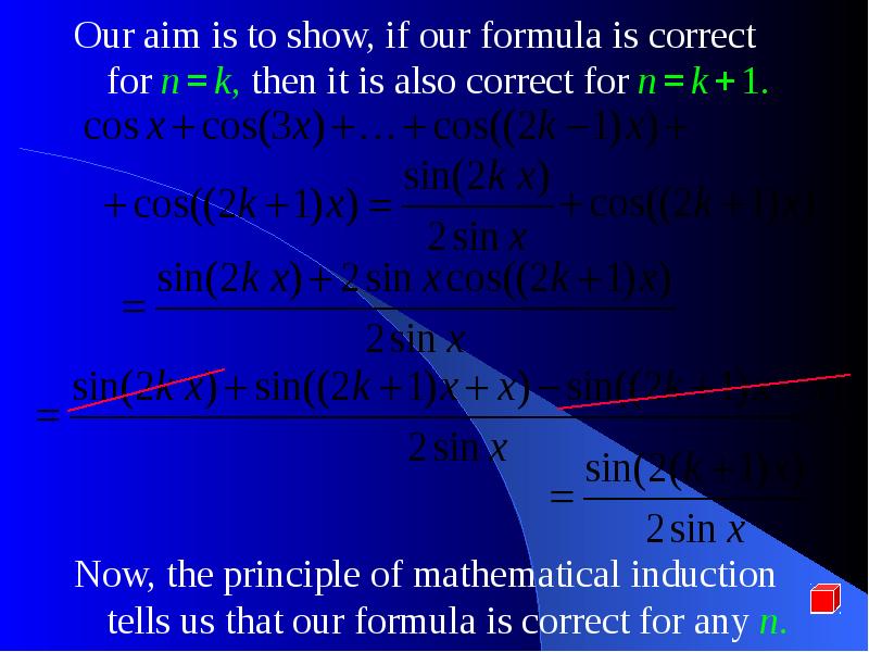 Mathematical Induction, слайд 10