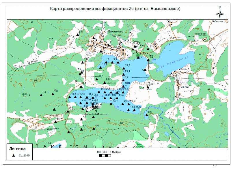 Карта глубин смоленской области