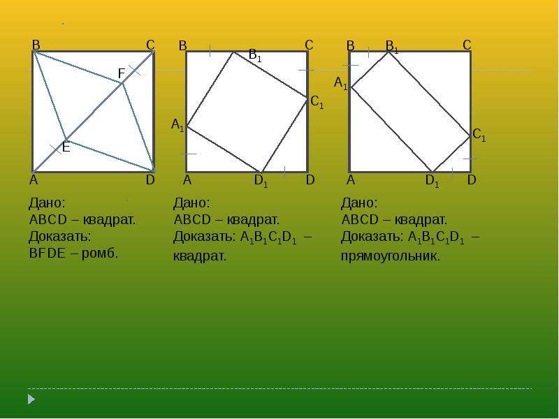 Докажите что abcd квадрат. Доказательство квадрата. Как доказать что прямоугольник это квадрат. Докажите что это квадрат. Докажите что квадрат это прямоугольник.