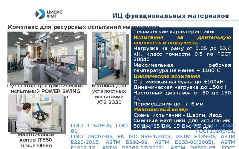 Центр испытаний стандартизации