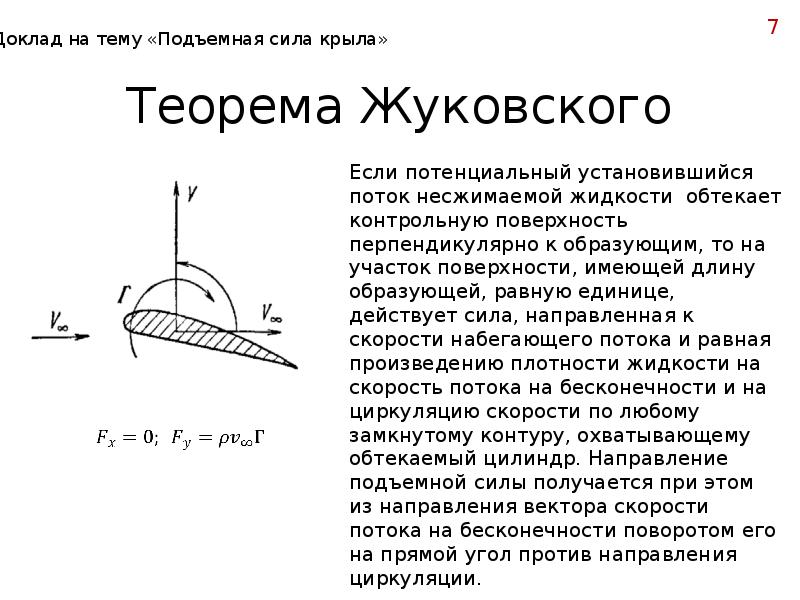 Подъемная сила судна