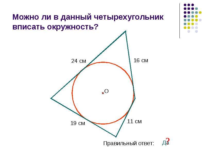 В любой можно вписать окружность. Вписанный и описанный четырехугольник 8 класс. Четырехугольник вписанный в окружность формулы. Четырехугольник вписанный в окружность. Вписанные и описанные Четырехугольники задачи.