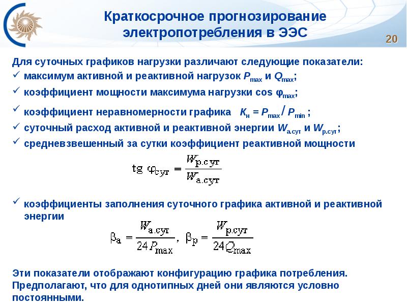 Карта рабочих режимов коэффициент нагрузки