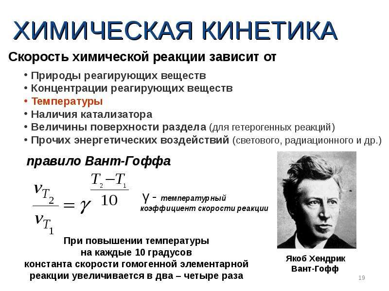 Химическая кинетика и равновесие презентация