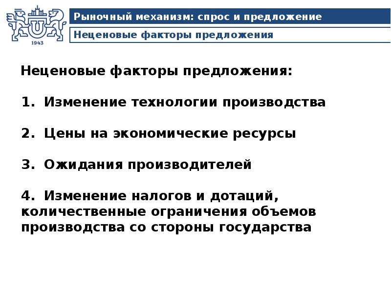 Рыночный механизм спроса