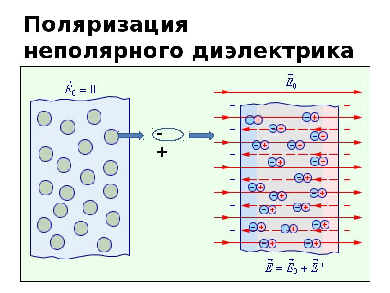 Диэлектрики в электрическом поле презентация 10 класс