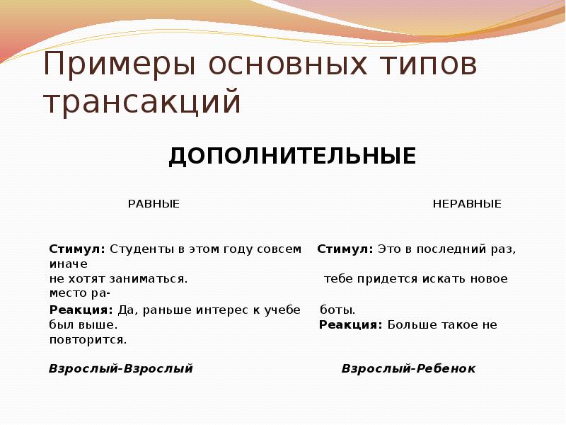 По подсчетам эрика берна сколько существует возможных разновидностей пересекающихся трансакций