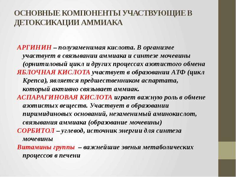 Процессов в организме участвует. Детоксикация аммиака. Пути детоксикации аммиака. Участвуют в детоксикации. Детоксикация аммиака цикл.