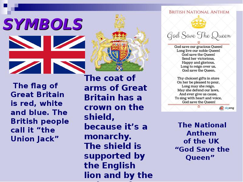 Symbols of britain