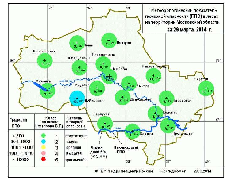 Карта осадков егорьевск на сегодня московской. Классы горимости леса.