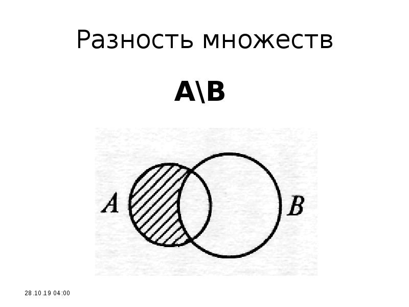 Разность множеств. Разница множеств. Разность множеств примеры. Разность множеств а и б.