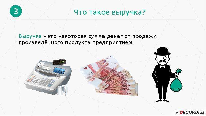 Выручка это. Выручка термин. Сумма денег от продажи произведённого продукта предприятием.. Доход от продаж.