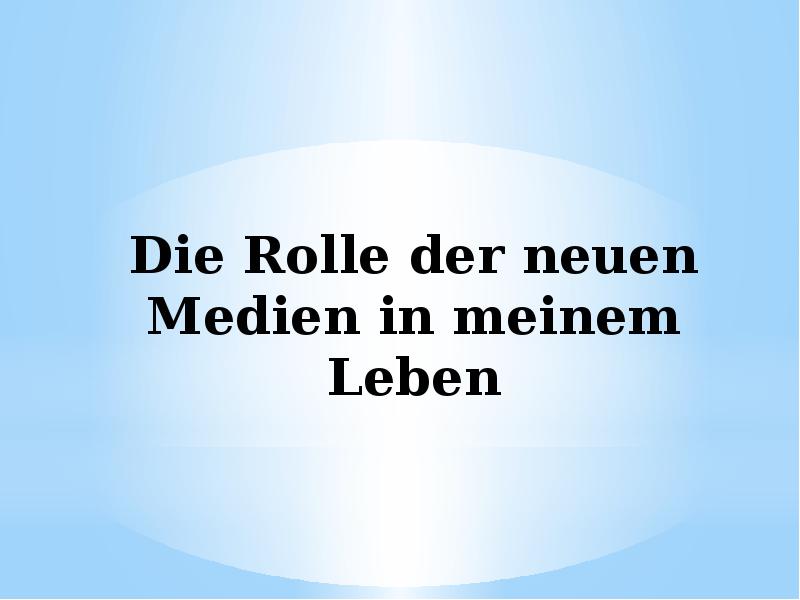 Die rolle