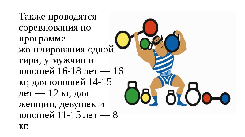 План конспект гиревой спорт