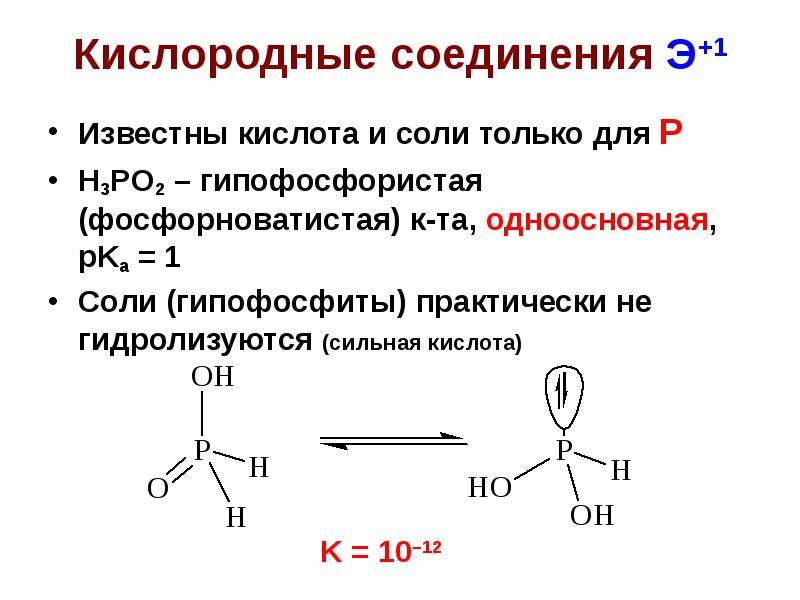 Кислородные соединения