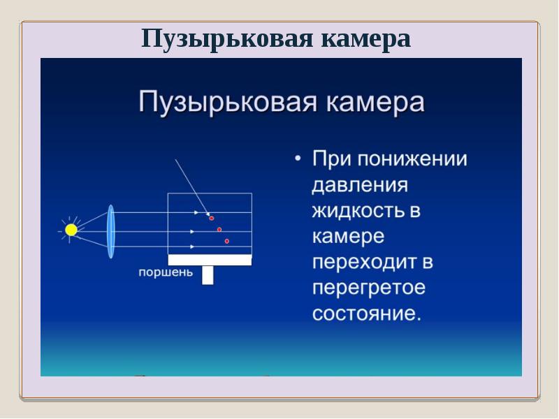 Презентация камера вильсона 11 класс