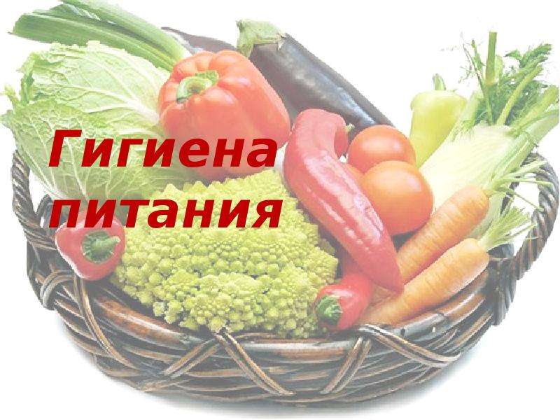 Гигиена питания картинки