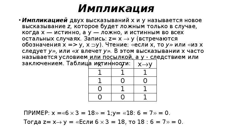 Контрольная элементы математической логики