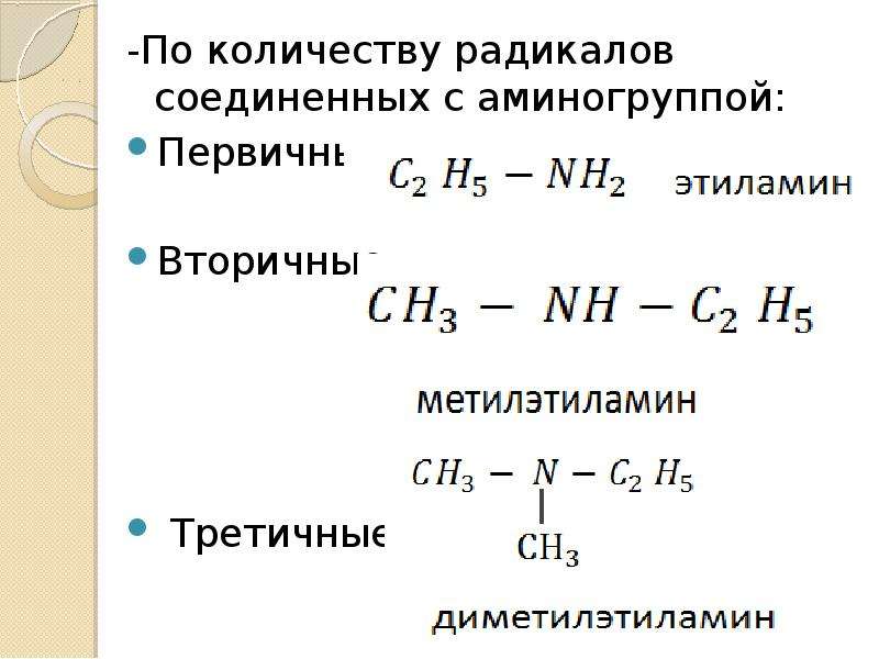 Азотосодержащие органические соединения презентация