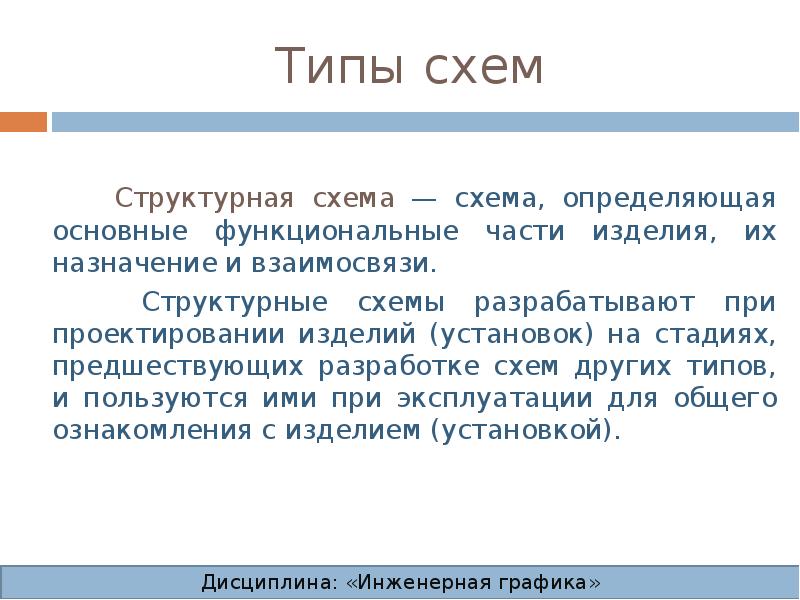 Разработка какой схемы предшествует разработке других типов схем