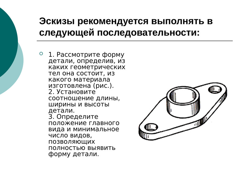 В каких случаях с помощью одного изображения можно выявить форму детали