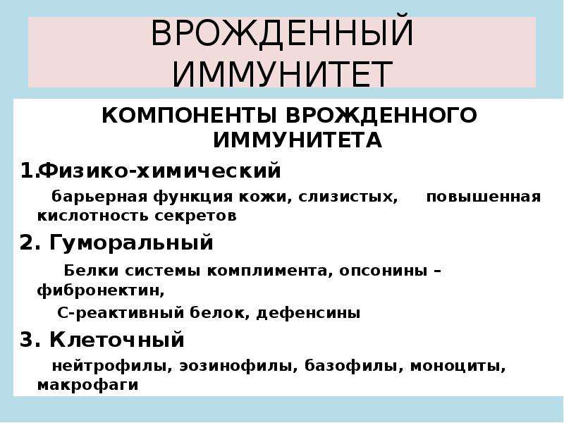 Иммунитет индивидуальный проект