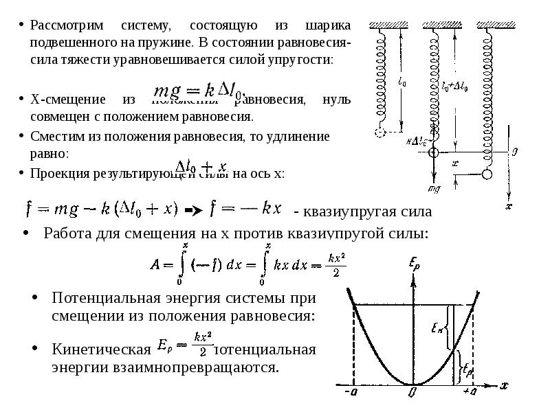 Механические колебания характеристики гармонических колебаний