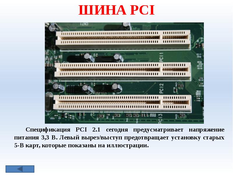 Внешние интерфейсы