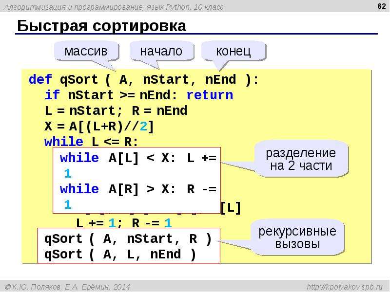 Основы программирования на языке python