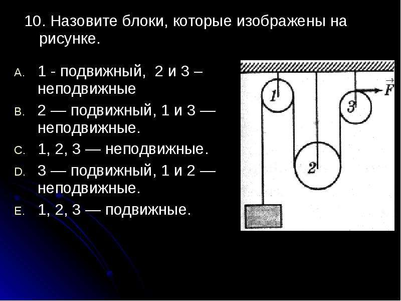 Два неподвижных