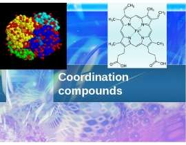 Coordination compounds