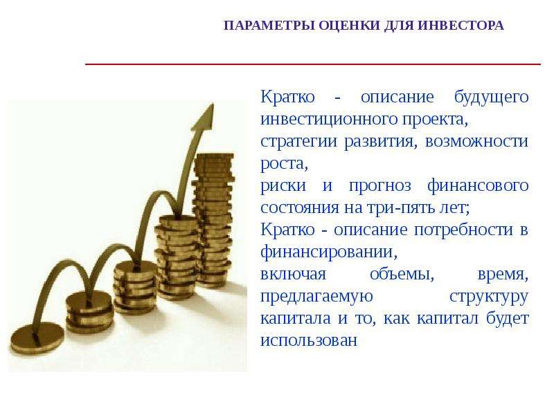 Презентация инвестору шаблон