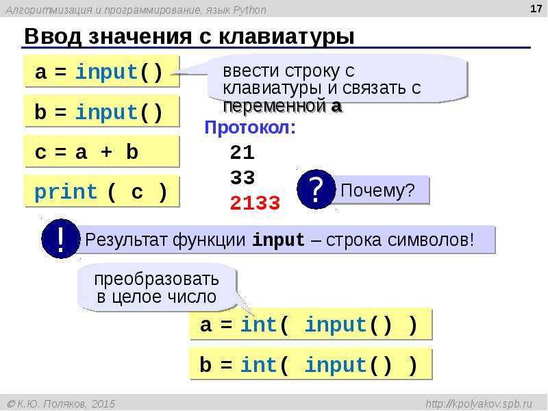 Пайтон презентация 8 класс