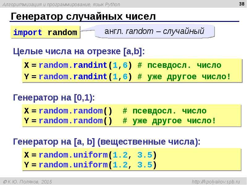 Поляков python 10 класс презентация