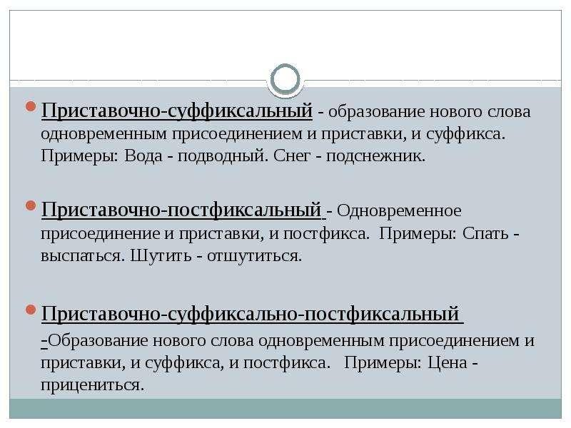 Словообразование профессиональной лексики