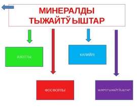 Минералды тыңайтқыштар