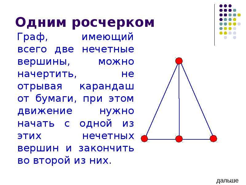 В некотором графе