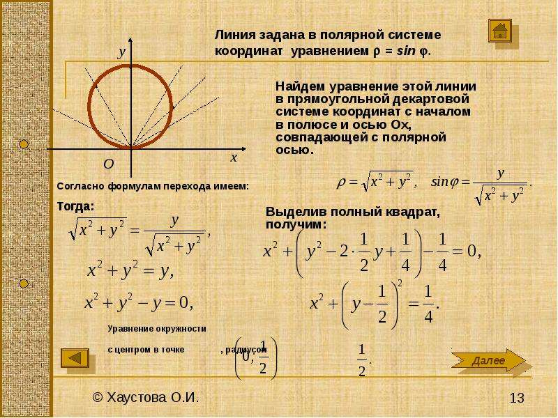 Полярная ось. Уравнение окружности в полярной системе координат. Уравнение окружности в полярной системе. Уравнения в полярной системе координат. Уравнение в Полярных координатах.