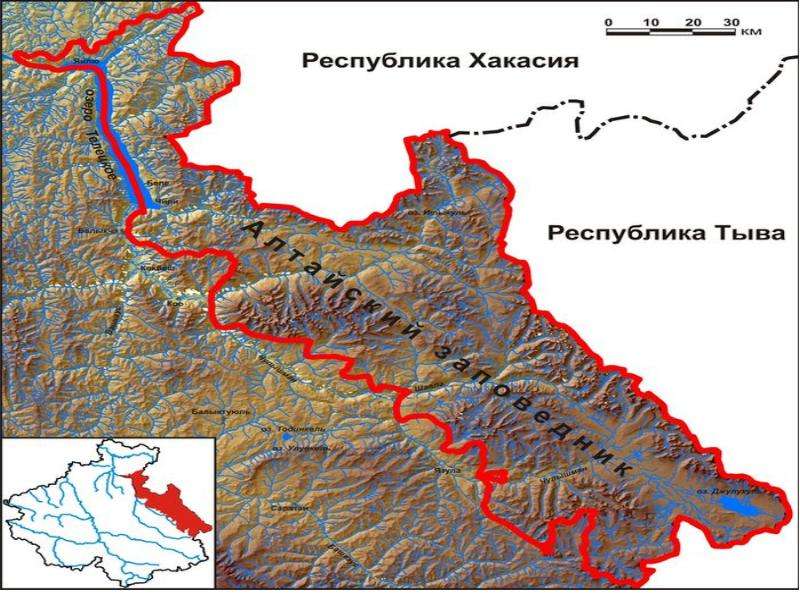 Где находится катунский заповедник