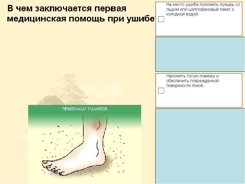 Оказание первой помощи при тепловом и солнечном ударе отморожении и ожоге обж 6 класс презентация