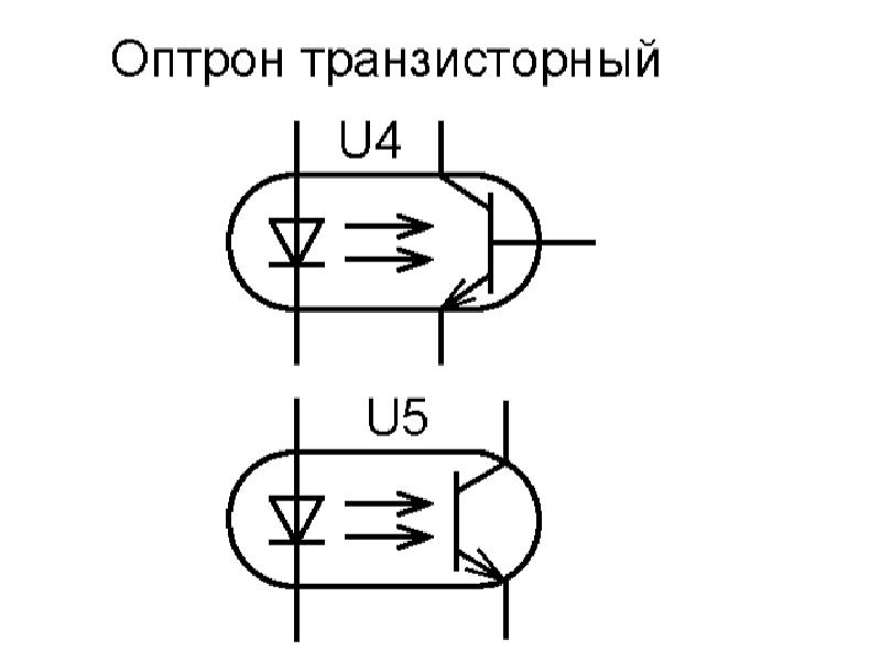 Оптрон структурная схема