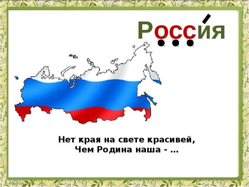 Что вы знаете о своей стране 1 класс занков презентация