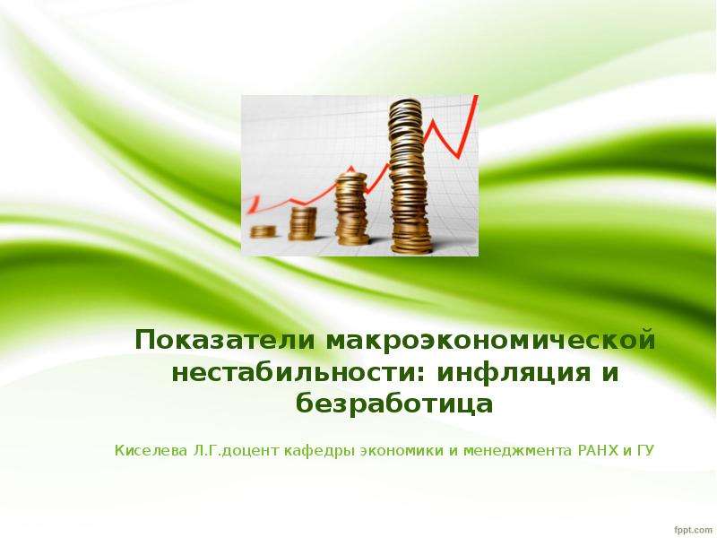 Инфляция и безработица презентация