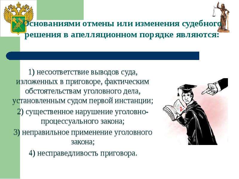 Производство в суде апелляционной инстанции в гражданском процессе презентация