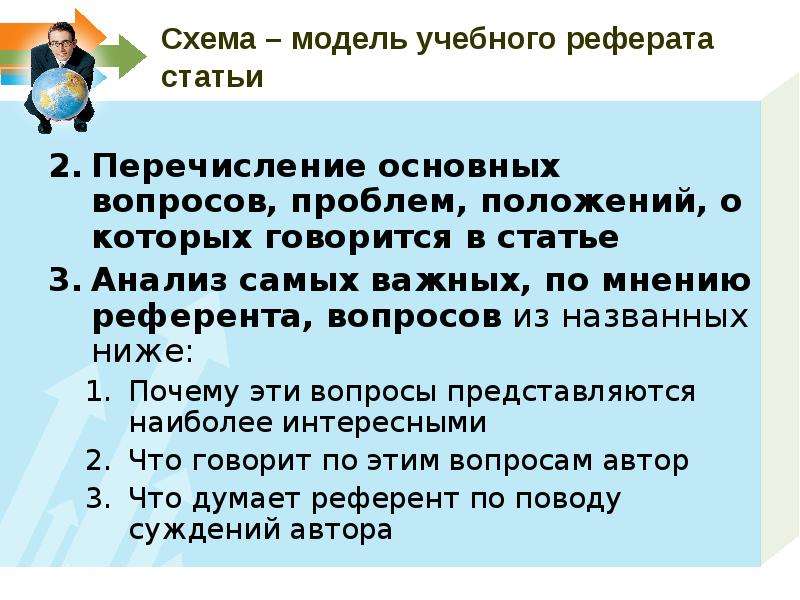 Ниже названо. Вопросы к реферату. Схема учебного реферата. Модель реферата статьи. Реферат статьи.