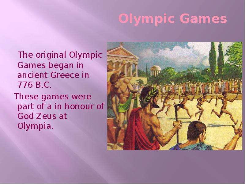 Olympic games were. The Origin of the Olympic games. The Ancient Olympic games. Олимпик геймс Греция. Олимпийские игры в древней Греции на англ яз.